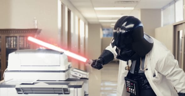 Doc Vader in The Pager Menace Trilogy by ZDoggMD